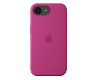 Apple Silikonowe etui iPhone 16e żywy róż - 1319596 - zdjęcie 2